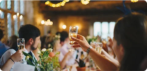 Confirm event details with Crown Banqueting Suite