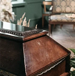 Funeral wake hall located near London for private gatherings.