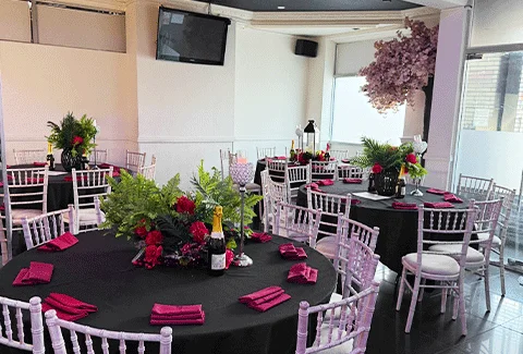 Event space for funeral wake gatherings near London.
