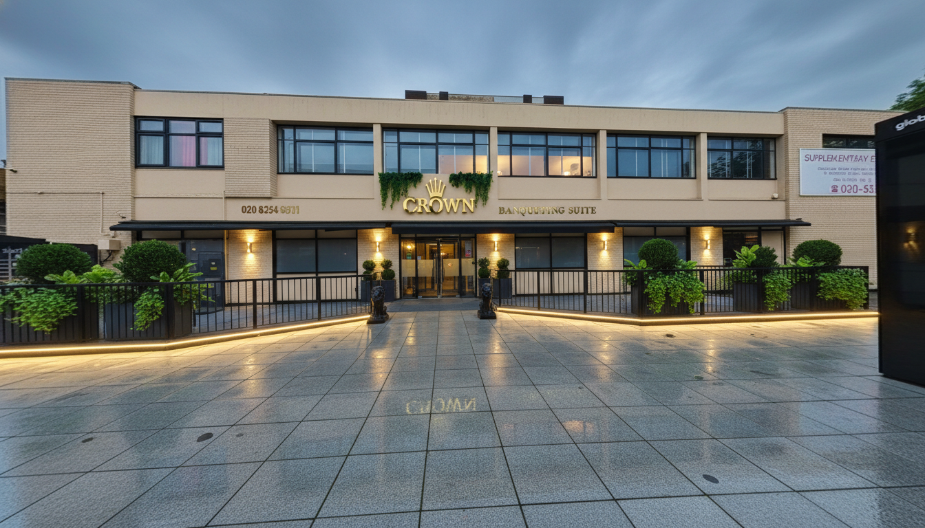 Hall picture of a party venue for hire near London