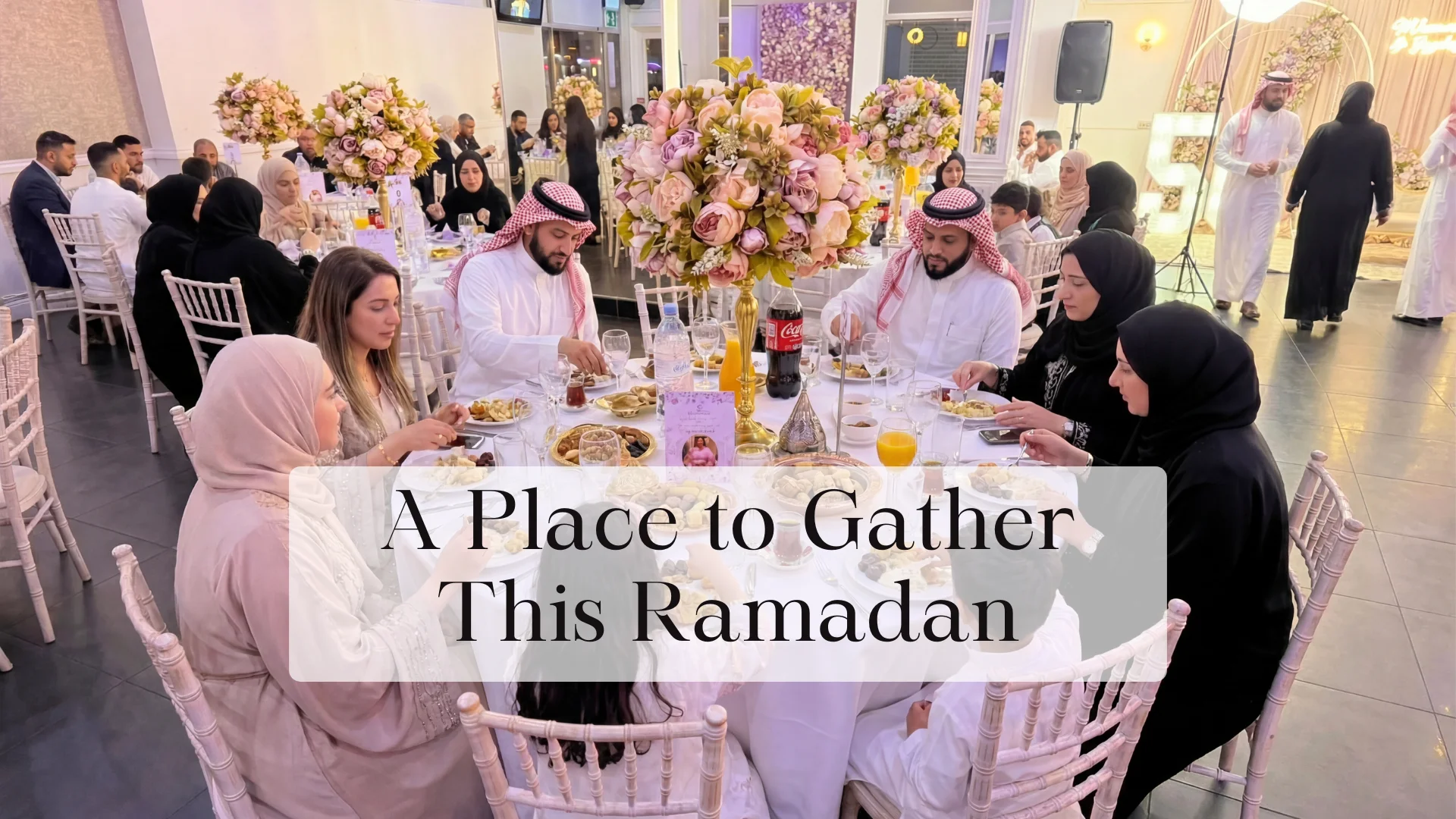 Calm welcoming iftar east london