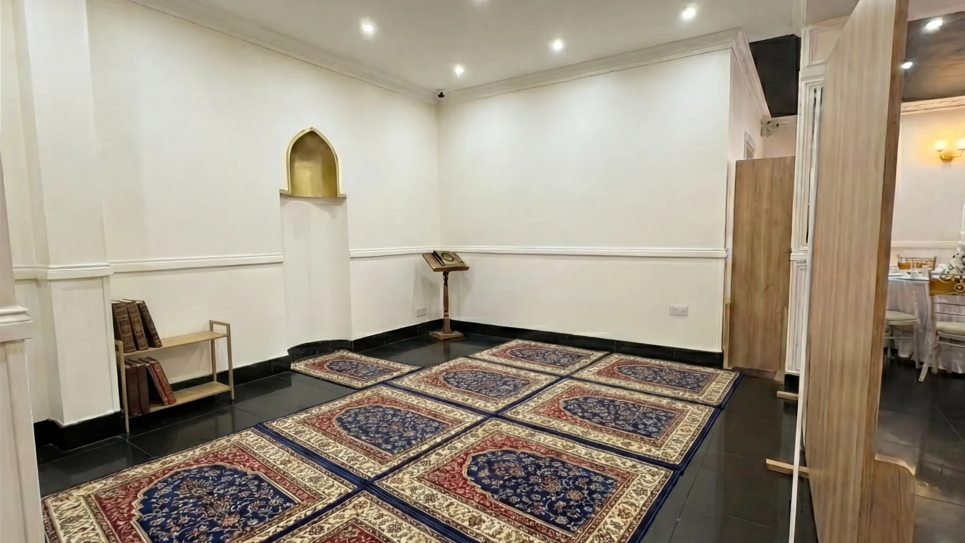Prayer room after Ifter