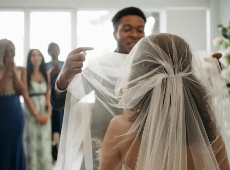 African couple choice Crown Banqueting Suite