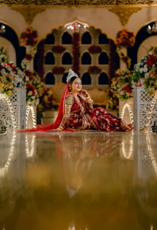 Asian Wedding couple east london