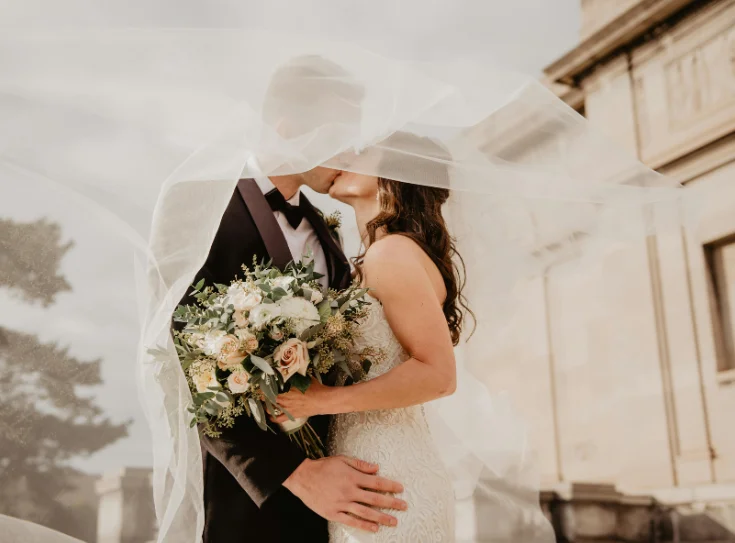 Dream Wedding couple Near Woodford