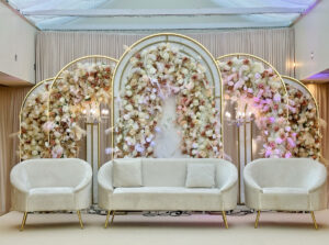 Crown banqueting suite wedding stage 2