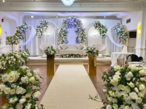 Crown banqueting suite wedding stage 4