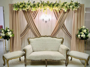 Crown banqueting suite wedding stage 10