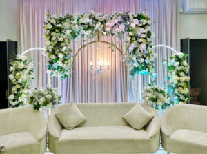 Crown banqueting suite wedding stage 6